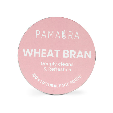 Pamaura Wheat Bran Face Scrub