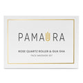Pamaura Rose Quartz Face Roller and Gua Sea Set