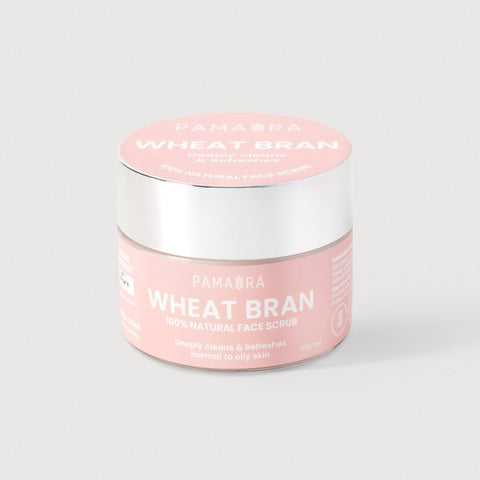 Pamaura Wheat Bran Face Scrub